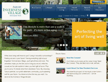 Tablet Screenshot of invernessvillage.com